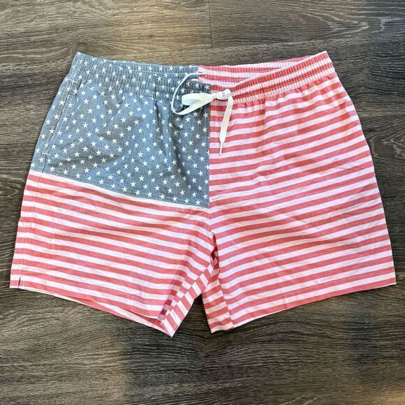 NWOT Chubbies Men’s The Mericas Classic Swim Trunk 5.5” Size XXL - Picture 1 of 5